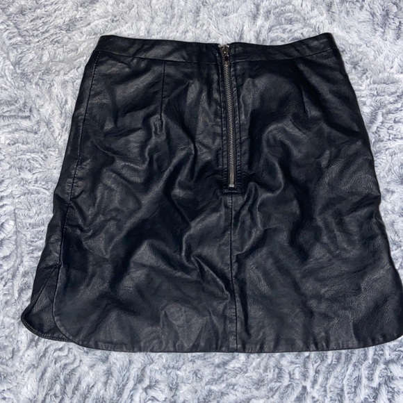 supre leather skirt